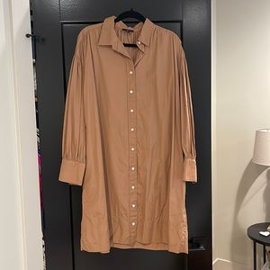 J.CREW Cotton Collared Dress